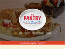 Tablet Screenshot of pantrysantafe.com